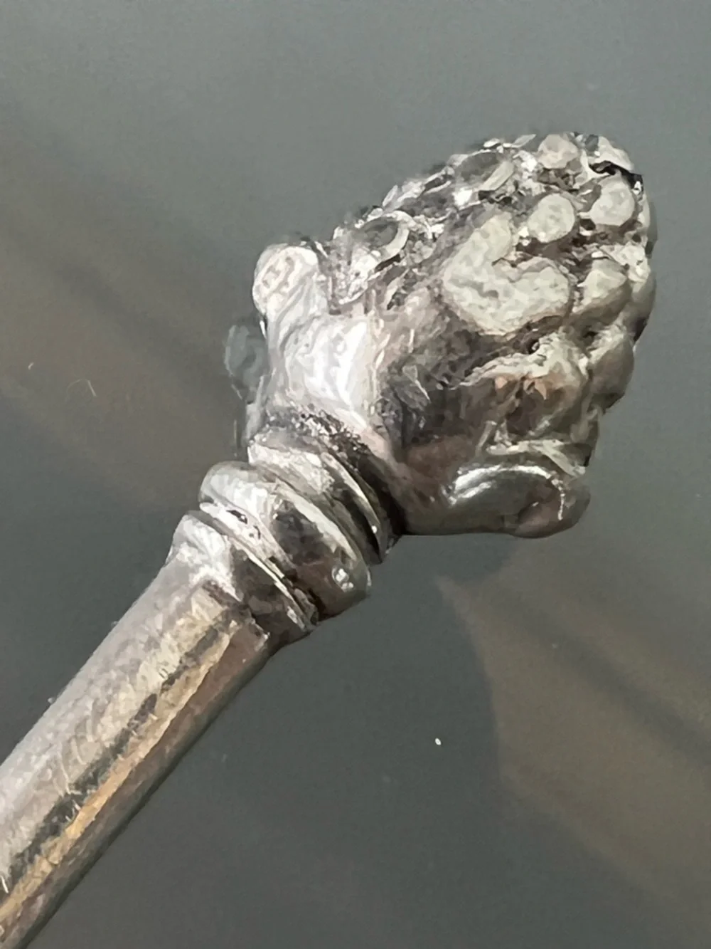 🥄Askvoll Brug Norway Pewter Spoon 7.125”